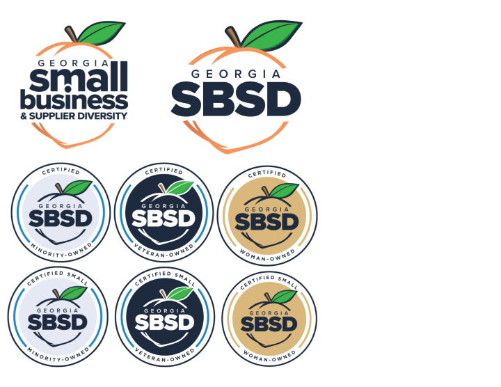 Georgia Business Certification Program Logos