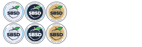Small Business and Supplier Diversity Program Certified Business Logos